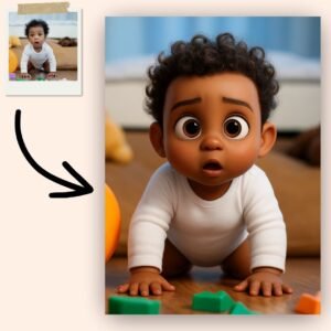 Portrait personnage 3D